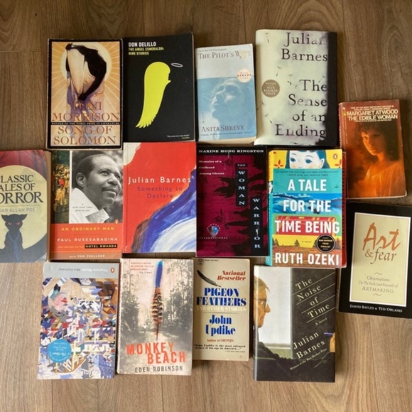 17 Paperback Books | Modern Vintage | Woolf, Updike, Delillo, Poe, Barnes, Ozeki - Picture 3 of 7